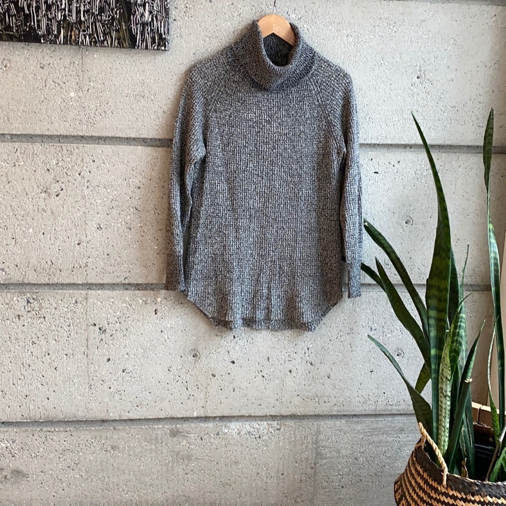 RD Style Longer Length Turtleneck Sweater